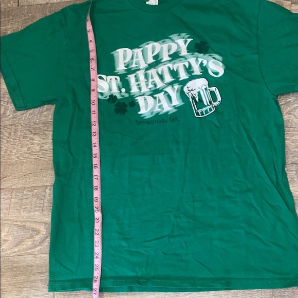 Delta Green Savannah Georgia Saint Patrick’s Day Short Sleeve crewneck Tee - Picture 3 of 4